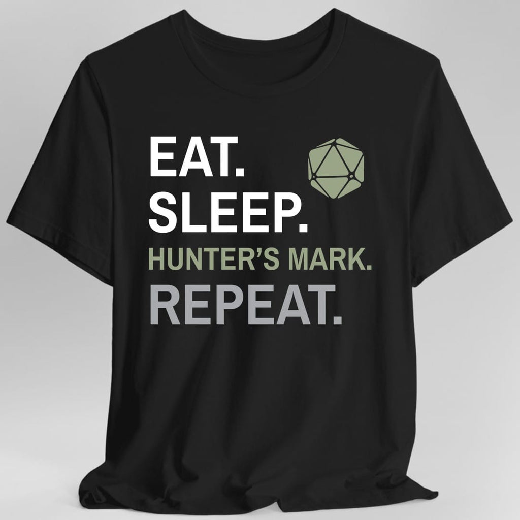 Ranger Class T-Shirt – 'Eat, Sleep, Hunter's Mark, Repeat'