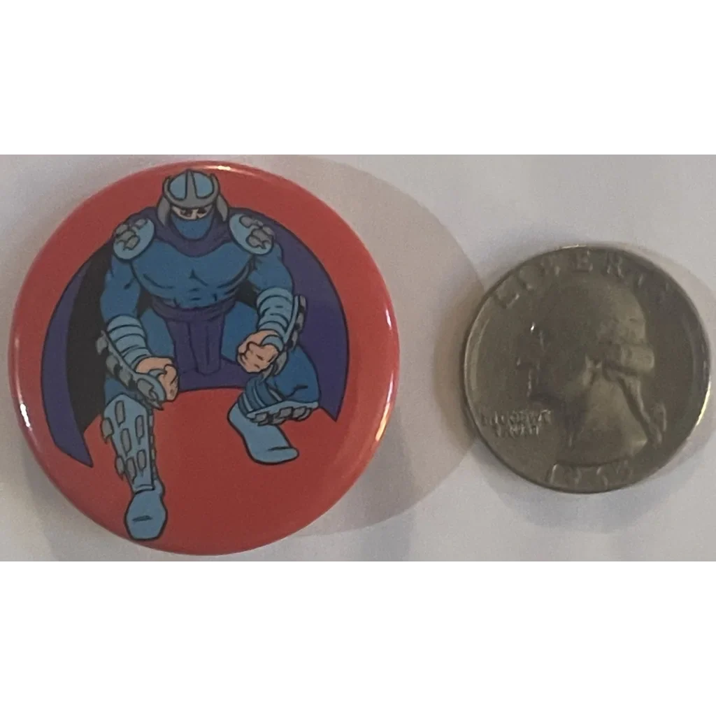 Rare Vintage Shredder Movie Pin – 1990 TMNT Film Promotional Pin