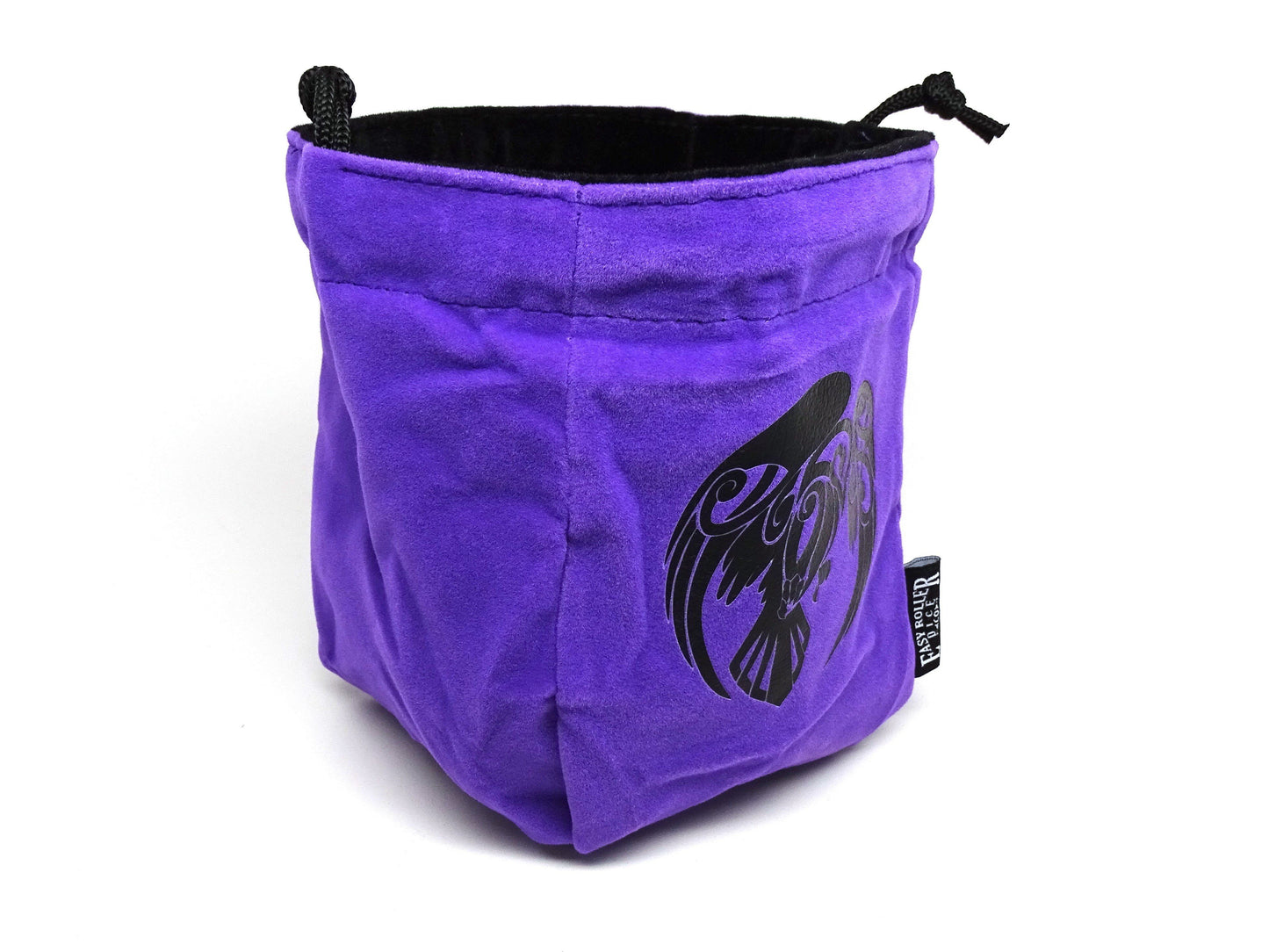 Raven Reversible Microfiber Self-Standing Large Dice Bag