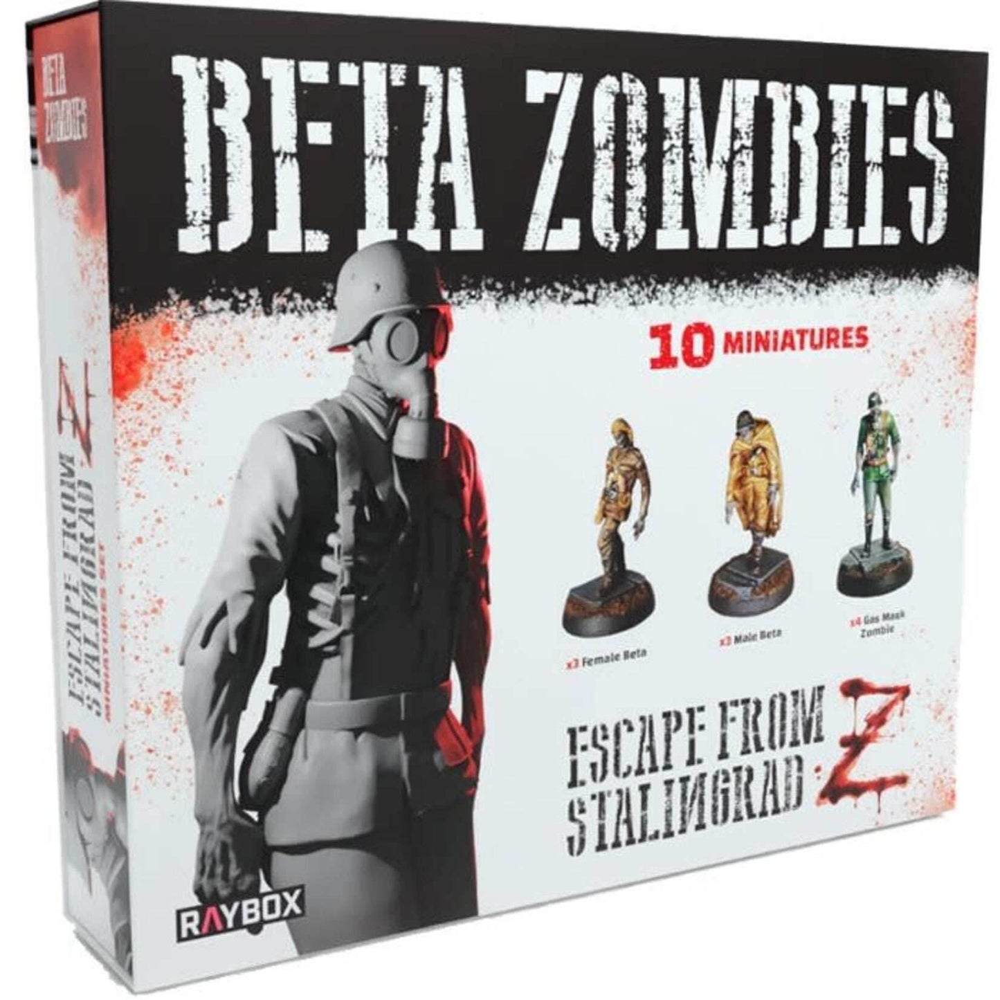 Escape From Stalingrad Z: Beta Zombie Miniatures Set - 