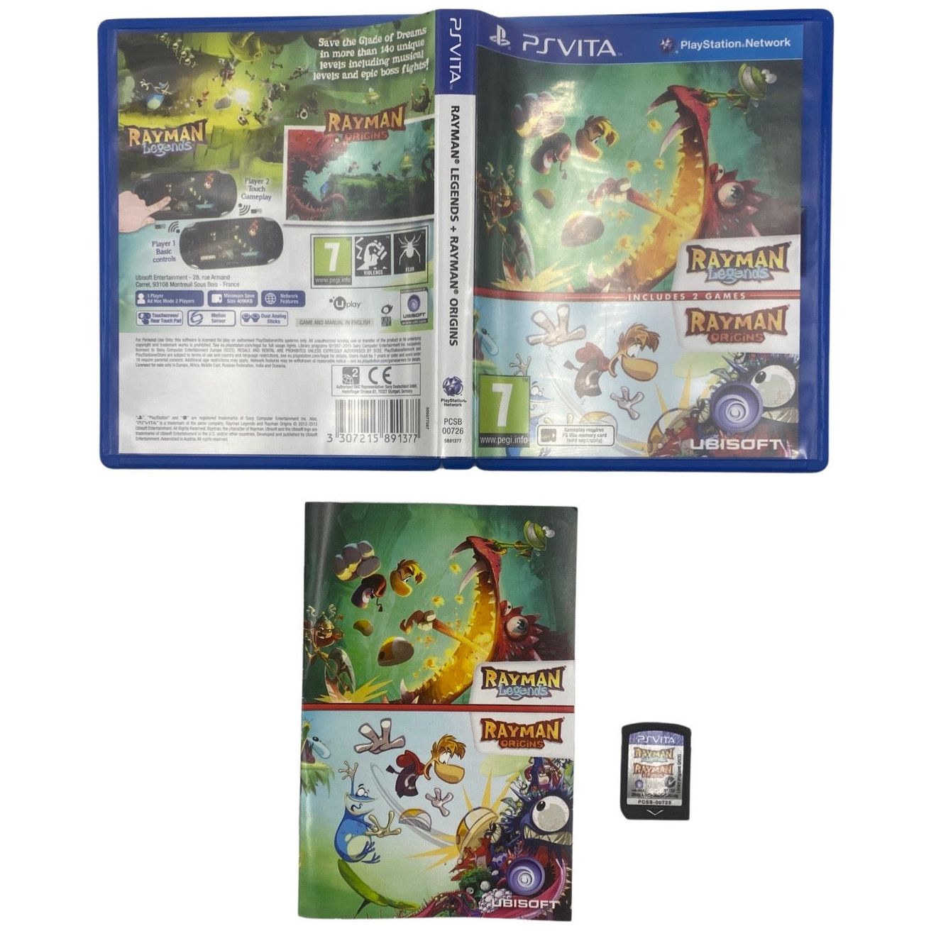 Rayman Legends & Rayman Origins - PAL PlayStation Vita