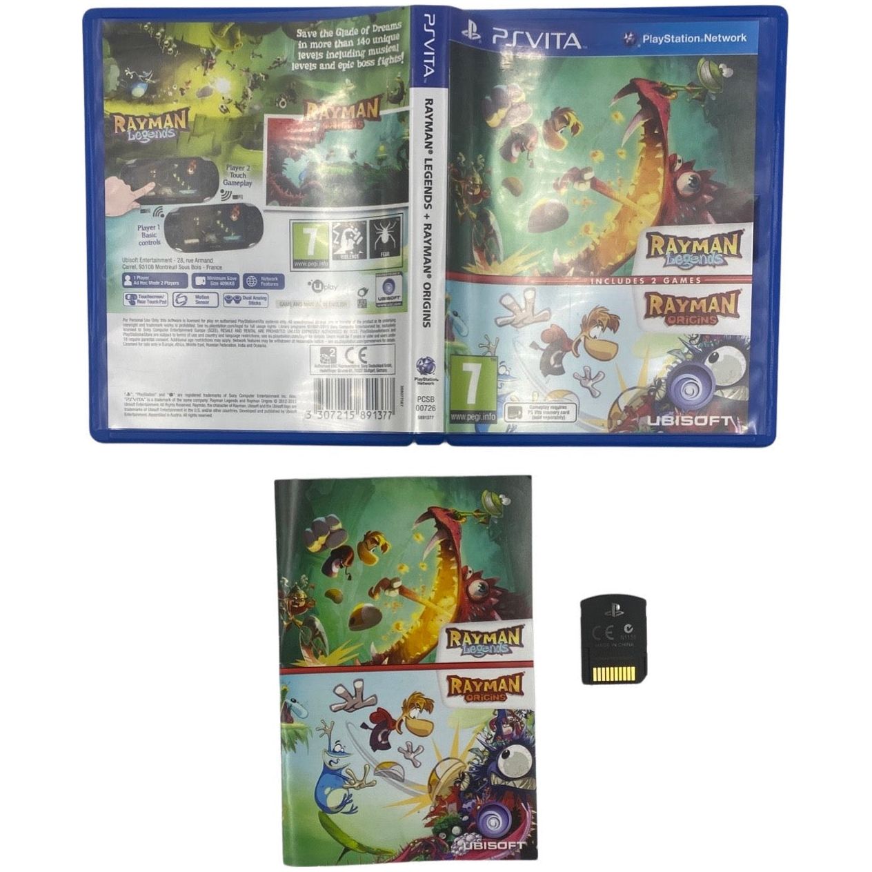 Rayman Legends & Rayman Origins - PAL PlayStation Vita