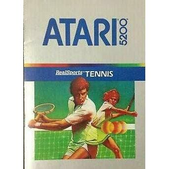 RealSports Tennis - Atari 5200