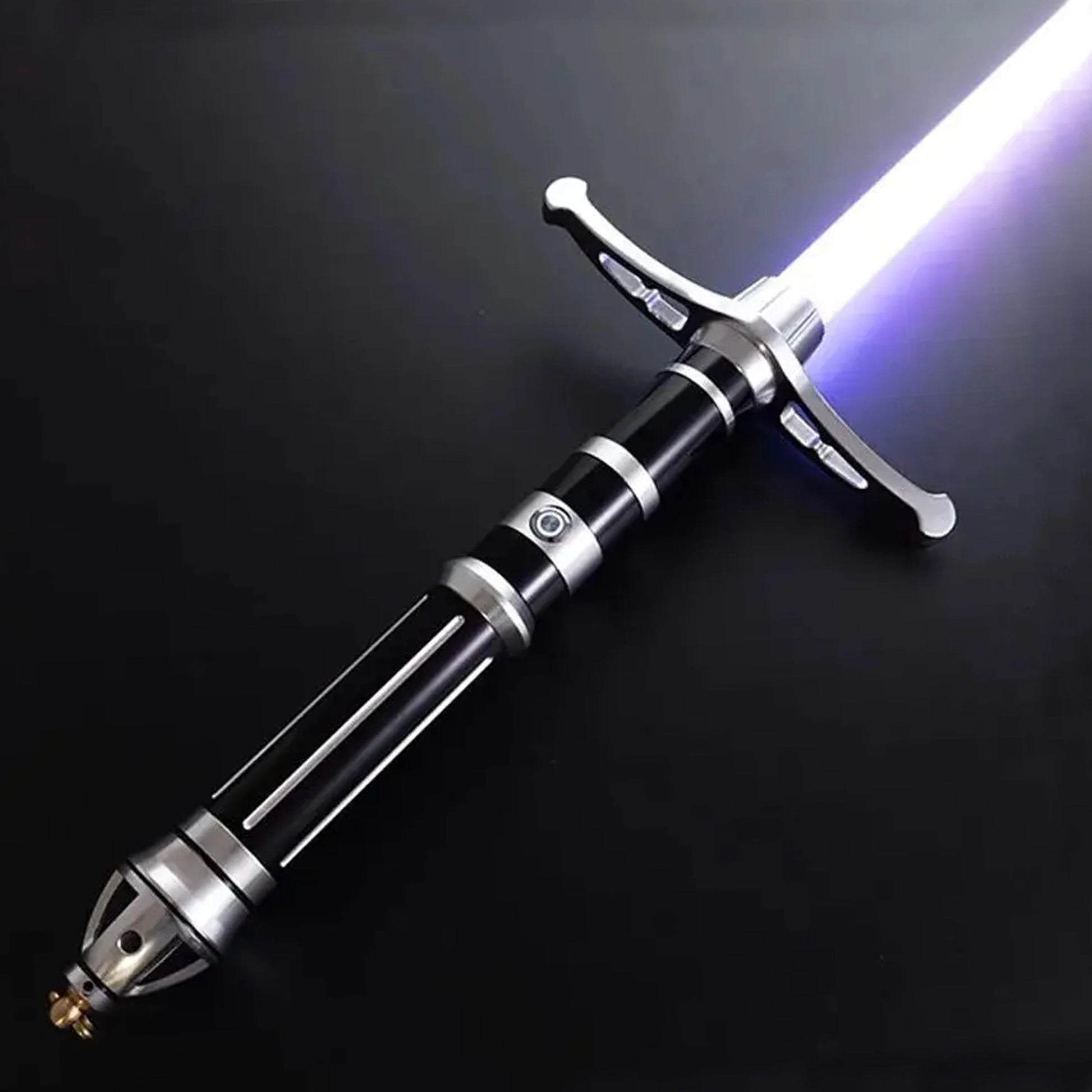 Rebellion Ranger lightsaber Metal Lightsaber RGB Pixel Laser Sword 28 fonts with 16G SD card, Smooth Swing Laser Sword Toys Gift