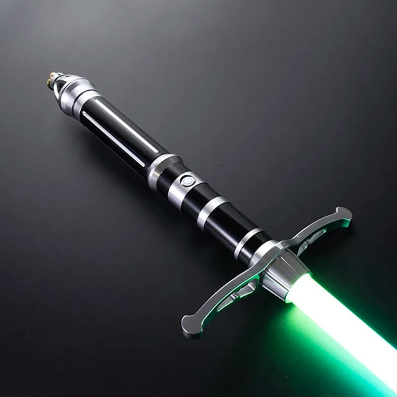 Rebellion Ranger lightsaber Metal Lightsaber RGB Pixel Laser Sword 28 fonts with 16G SD card, Smooth Swing Laser Sword Toys Gift