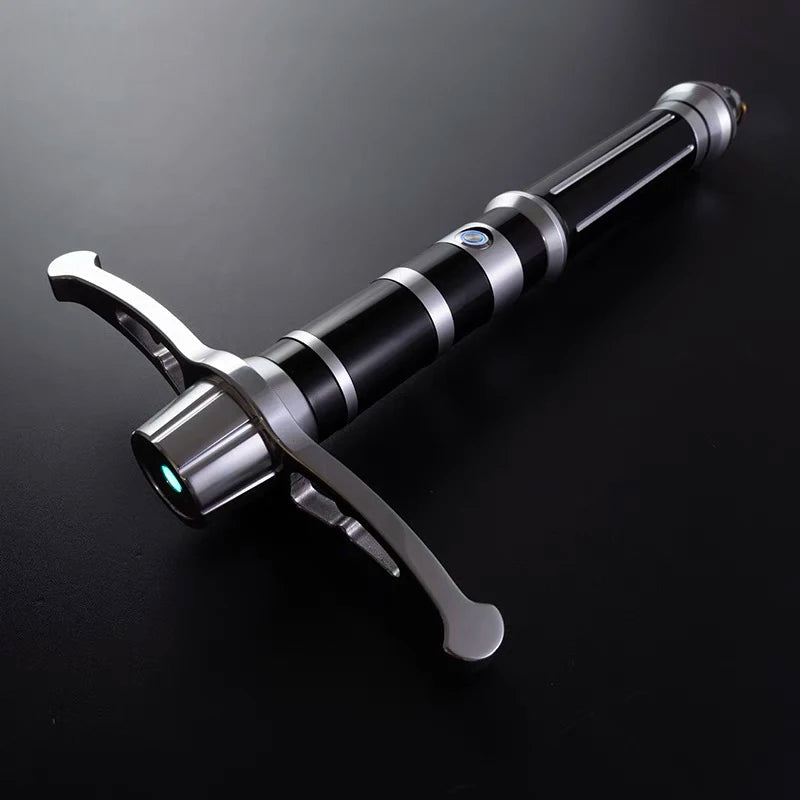 Rebellion Ranger lightsaber Metal Lightsaber RGB Pixel Laser Sword 28 fonts with 16G SD card, Smooth Swing Laser Sword Toys Gift