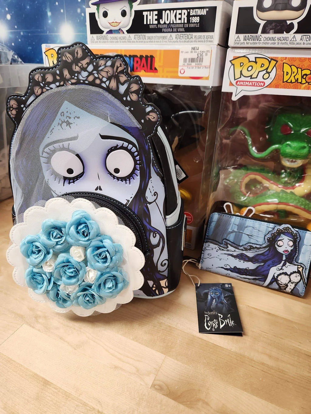 LoungeFly The Corpse Bride Emily Bouquet Mini Backpack