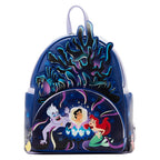 LoungeFly The Little Mermaid Ursula Lair Glow Mini Backpack