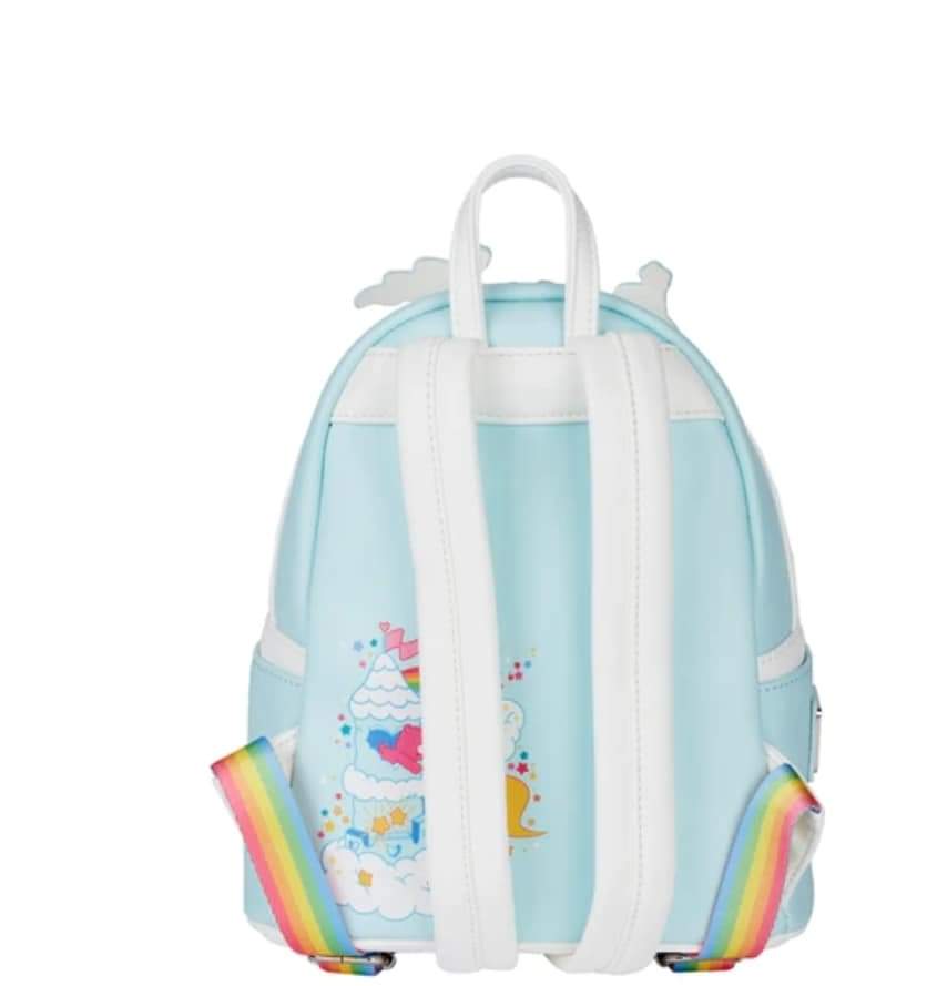 Loungefly - 40th Anniversary Limited Edition Care Bears Care-a-lot Castle Mini Backpack