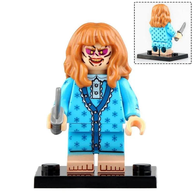 Regan The exorcist Lego Minifigures Custom Horror Toys