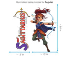 Sagittarius Sticker and Magnet - Celestial Archer Horoskins™ – Zodiac Fire Sign | Waterproof & UV-Proof - Sticker / Regular