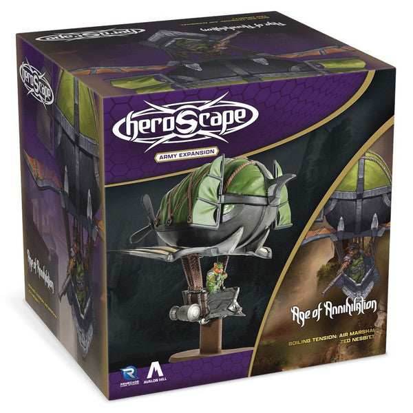 Heroscape: Boiling Tension - Air Marshal Zed Nesbitt Army Expansion - 