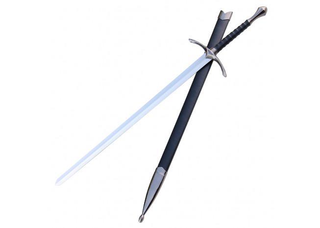 Replica Glamdring Gandalf Sword with Black Scabbard