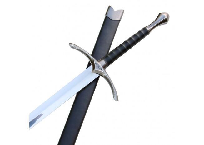 Replica Glamdring Gandalf Sword with Black Scabbard