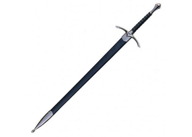 Replica Glamdring Gandalf Sword with Black Scabbard