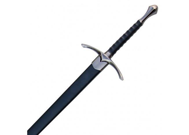 Replica Glamdring Gandalf Sword with Black Scabbard