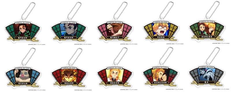 Demon Slayer Kimetsu No Yaiba DECOFLA Acrylic Keychain blind box ( 1 Blind Box ) - 