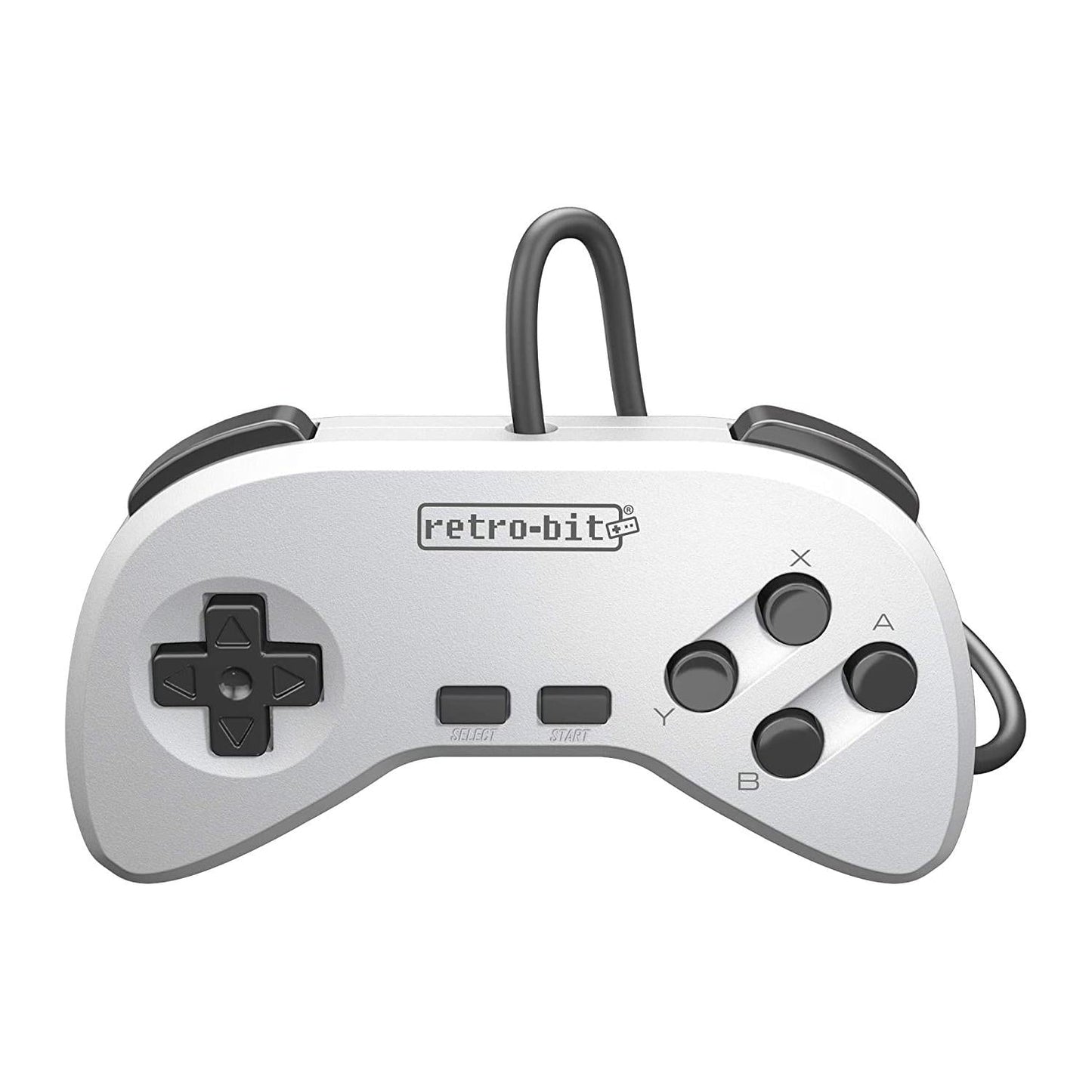 Retro-Bit Retro Duo 2 in 1 Console System Compatible With Original NES/SNES, & Super Nintendo Games - Silver/Black