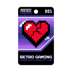 Retro Gaming - Pixel Heart (Broken)