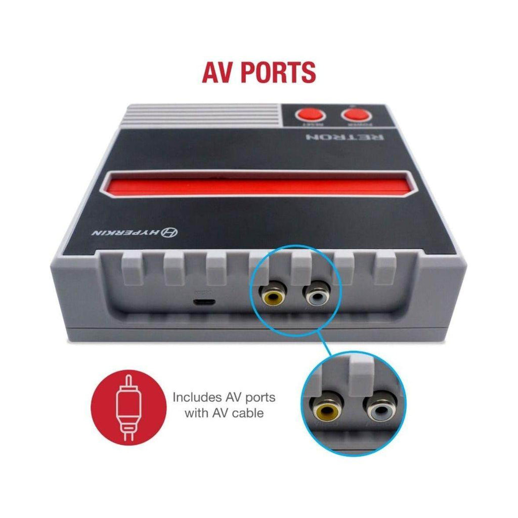 RetroN 1 AV Gaming Console Compatible With NES® (Gray) (NEW) - Role-Players