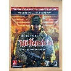 Return to Castle Wolfenstein: Operation Resurrection - PlayStation 2 (Prima's Official Strategy Guide) [Paperback] - (LOOSE)