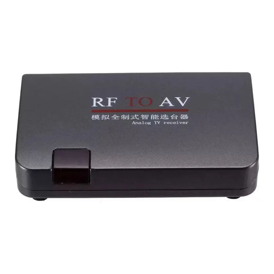 RF to AV Analog TV Receiver Converter Modulator Power Adapter w/AV Cable