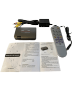 RF to AV Analog TV Receiver Converter Modulator Power Adapter w/AV Cable - Role-Players