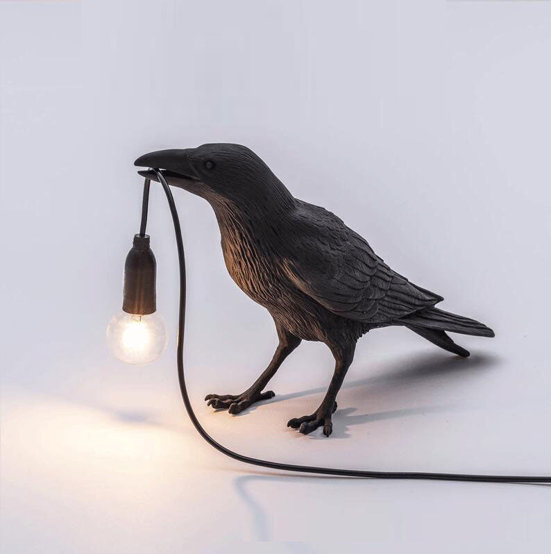 Rich Bird Resin Wall Lamp Nordic Simple