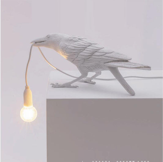 Rich Bird Resin Wall Lamp Nordic Simple