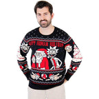 Rick and Morty Exploding Santa Ugly Christmas Sweater - XL