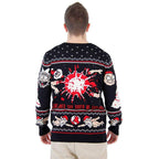 Rick and Morty Exploding Santa Ugly Christmas Sweater - XL