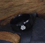 Vikings Valknut Stainless Steel Ring - 7
