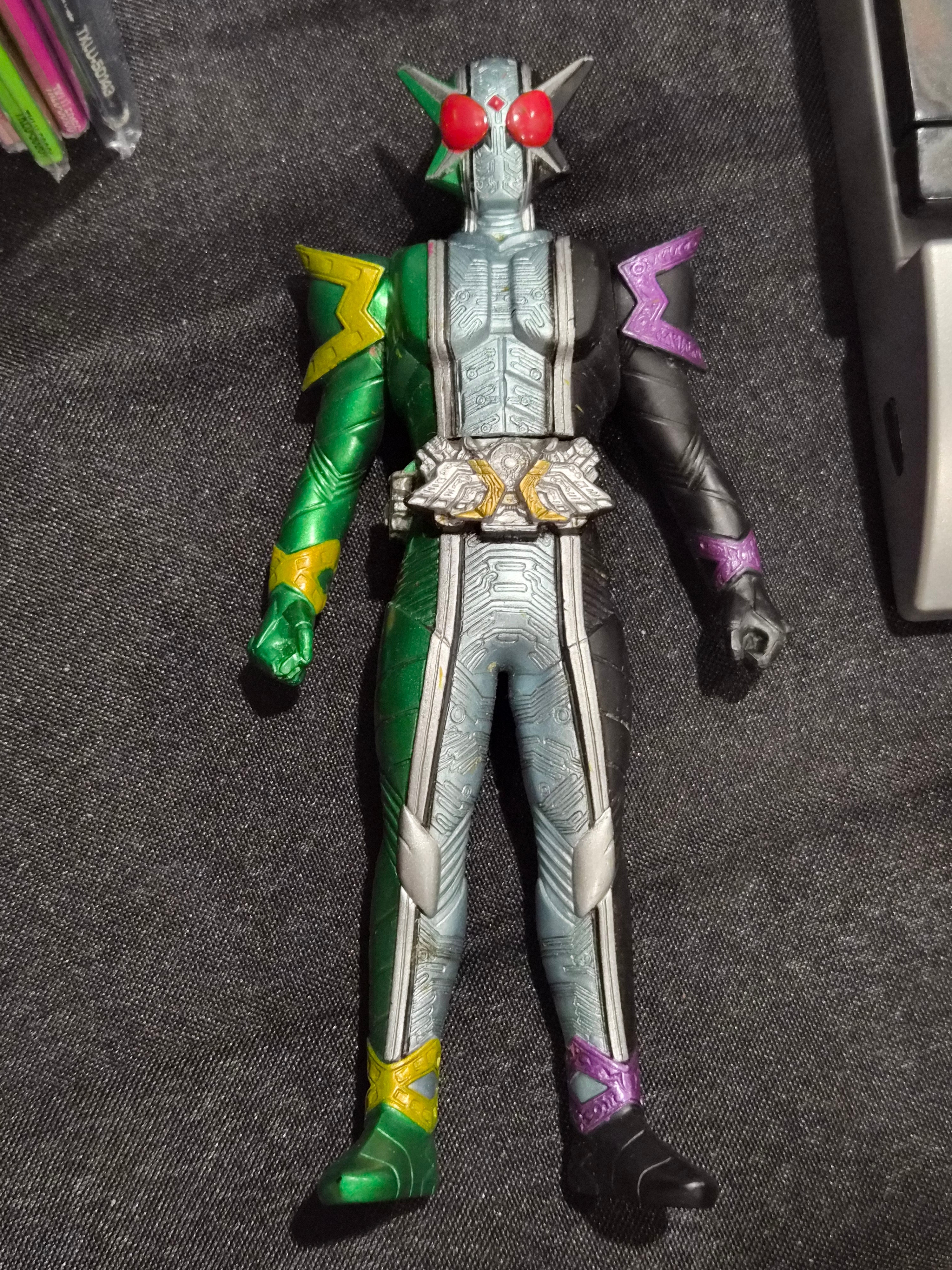 Kamen Rider W (Double) Cyclone Joker Xtreme #6 Bandai Hero Series 6.5" Figure 2009