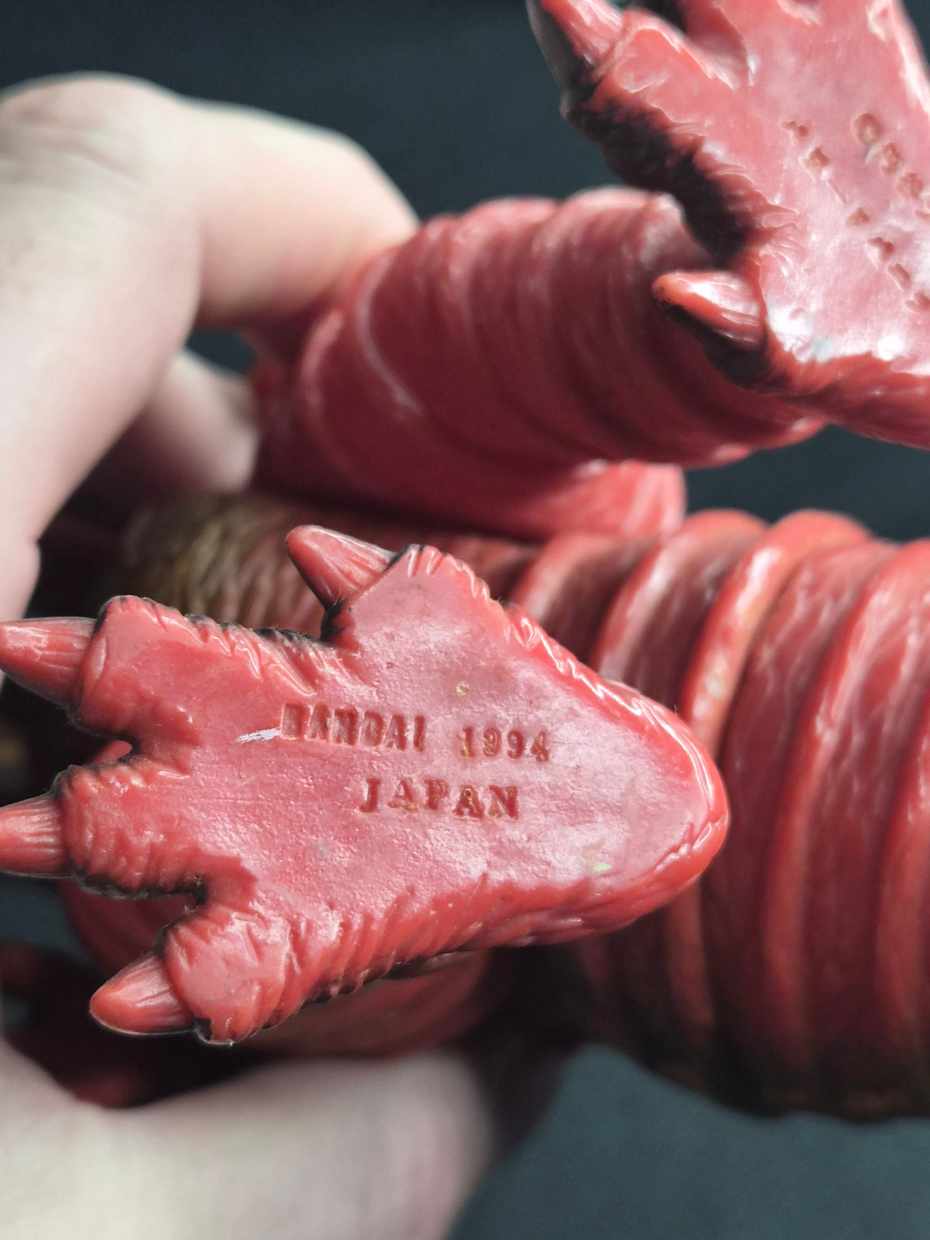 1994 Bandai Powered Banila Figure – 7.5" – Ultra Monster Series – Ultraman Kaiju Sofubi – Japan