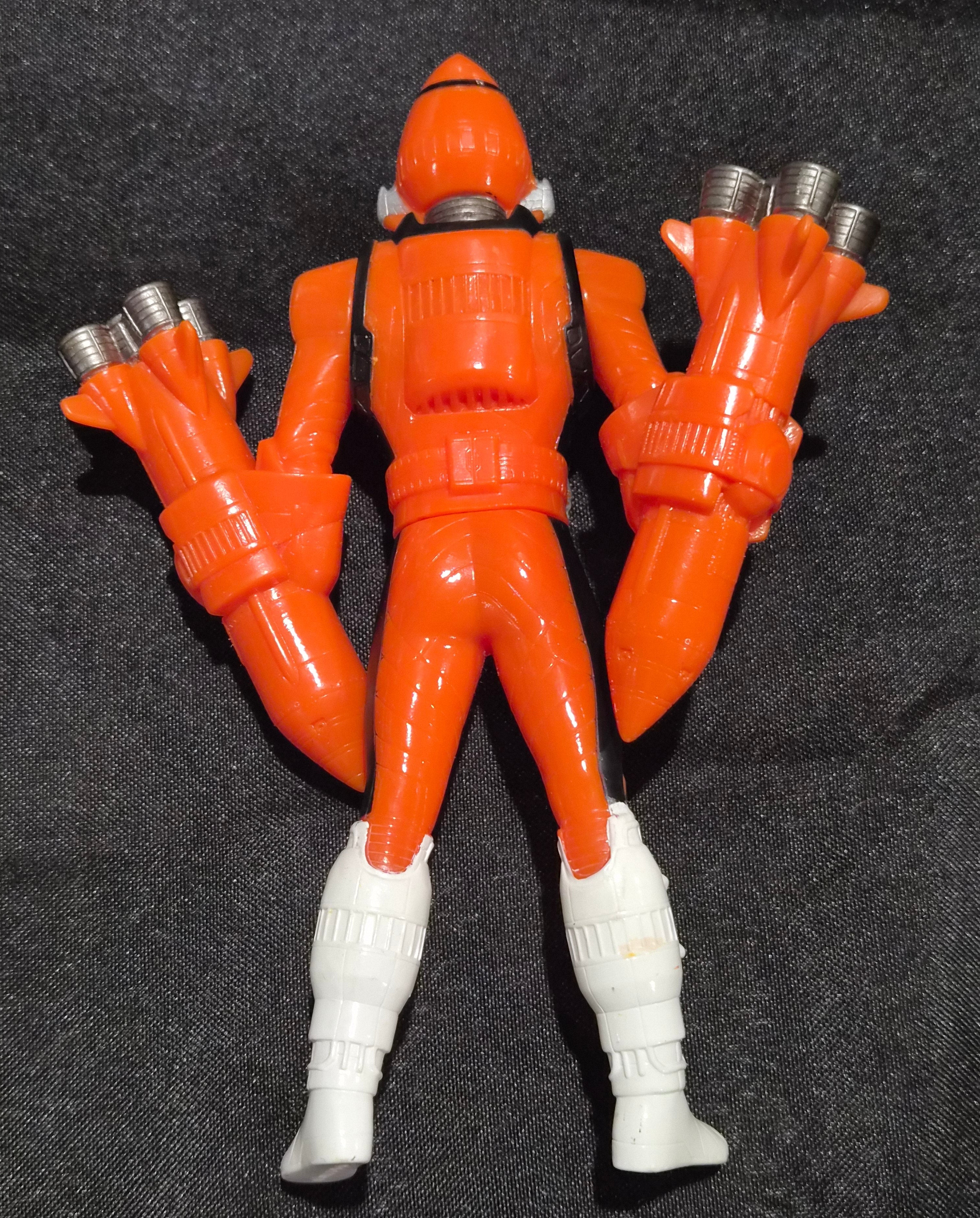 2011 Bandai EX Rider Hero Series Kamen Rider Fourze Rocket States Orange Form Figure