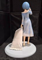 Rem Nightwear Version Super Premium Figure w/ Pillow – Re:Zero – Sega – 2020 – 9" Statue