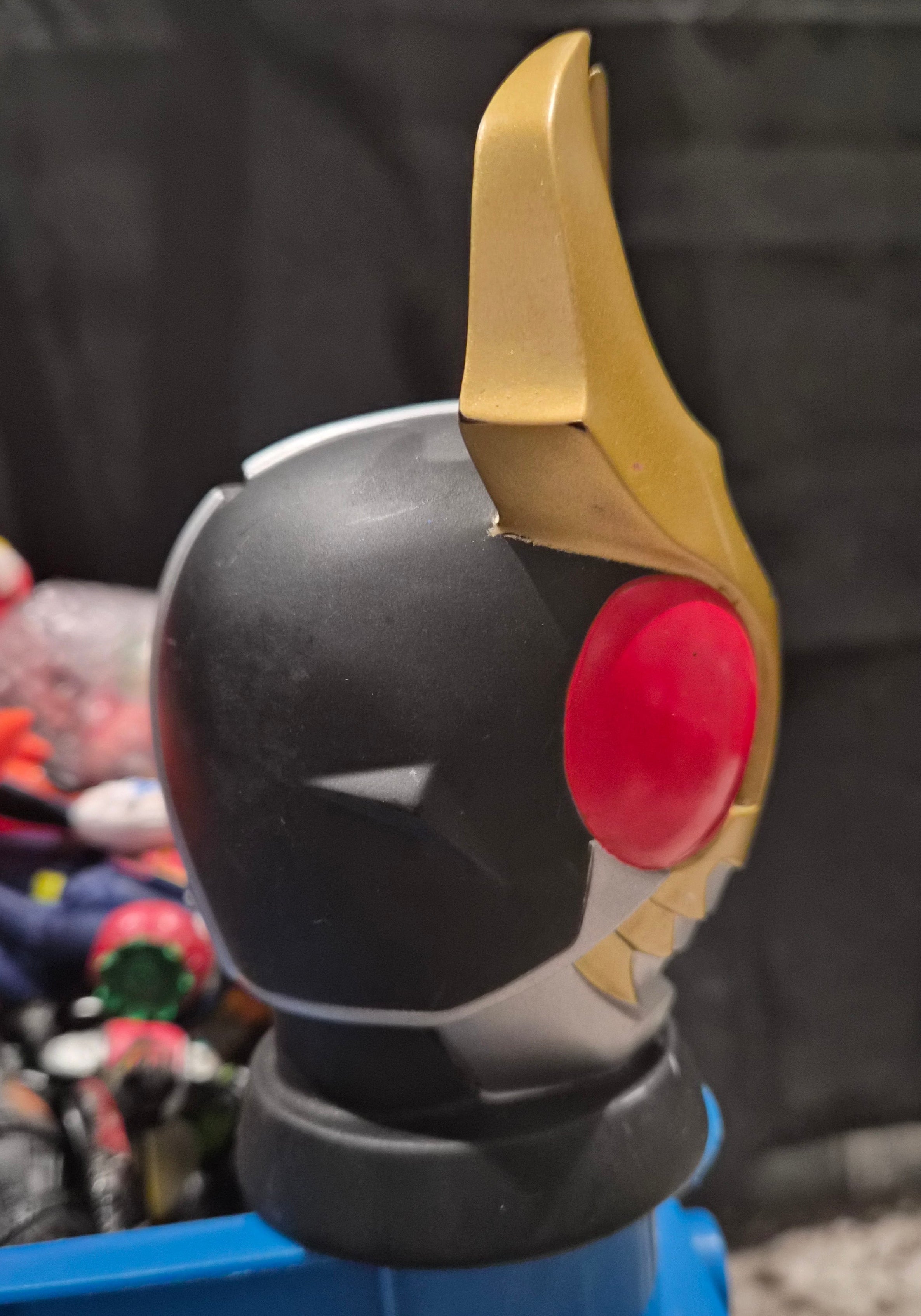 2007 Banpresto Masked Kamen Rider Agito Head Coin Piggy Bank – Kotusatsu Japan Import