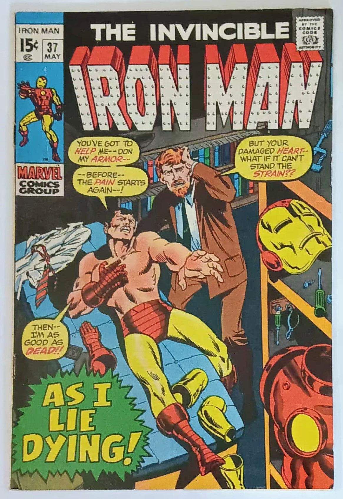Iron Man #037, Marvel Comics (May 1971, GD/VG)