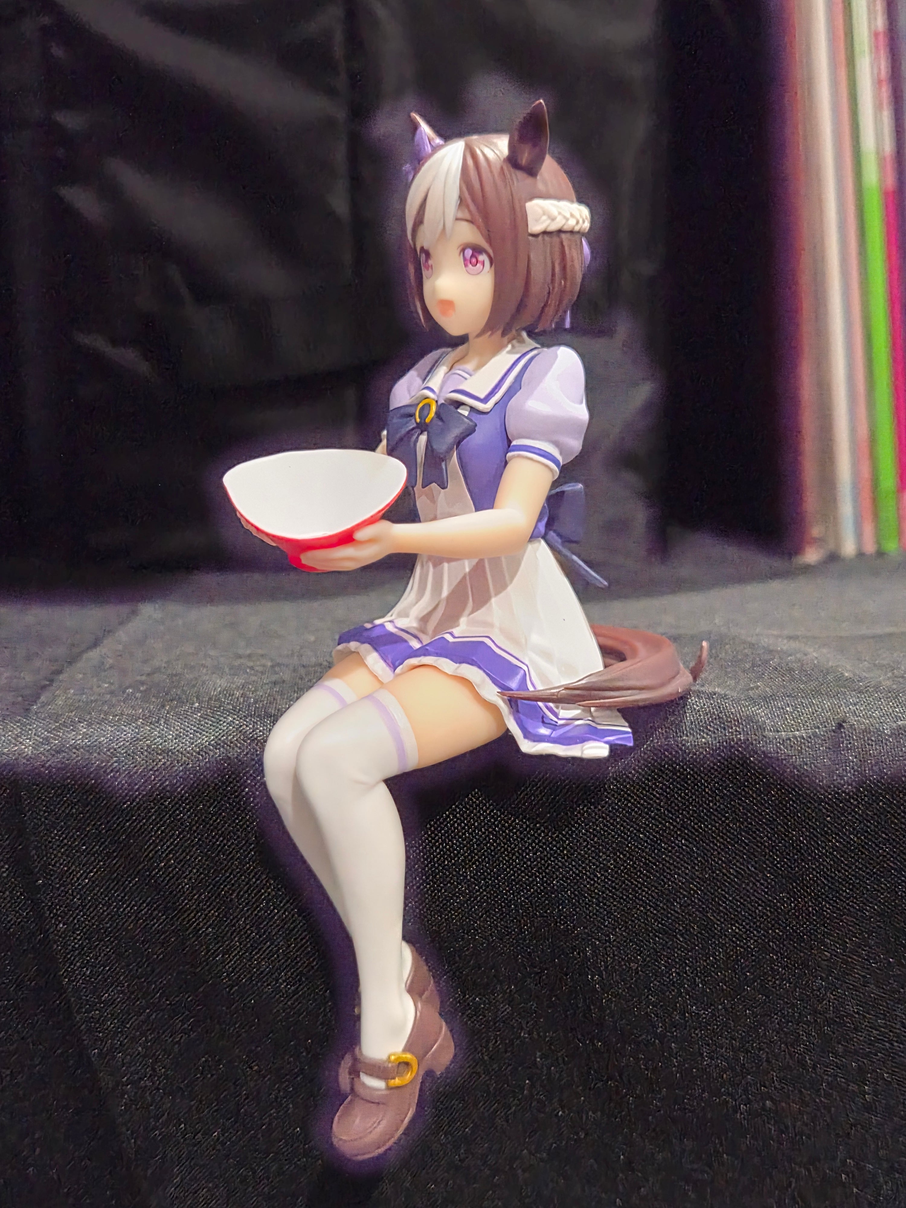 Umamusume: Pretty Derby – Special Week Noodle Stopper Figure – FuRyu – 5.85" Sitting Figure