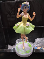 Re:Zero – Rem Green Flower Dress Figure – Trio-Try-It – FuRyu – 8" Statue