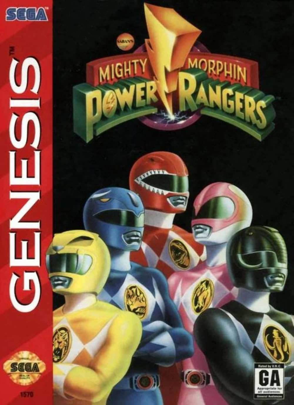 Mighty Morphin Power Rangers | Sega - VG Cart Only