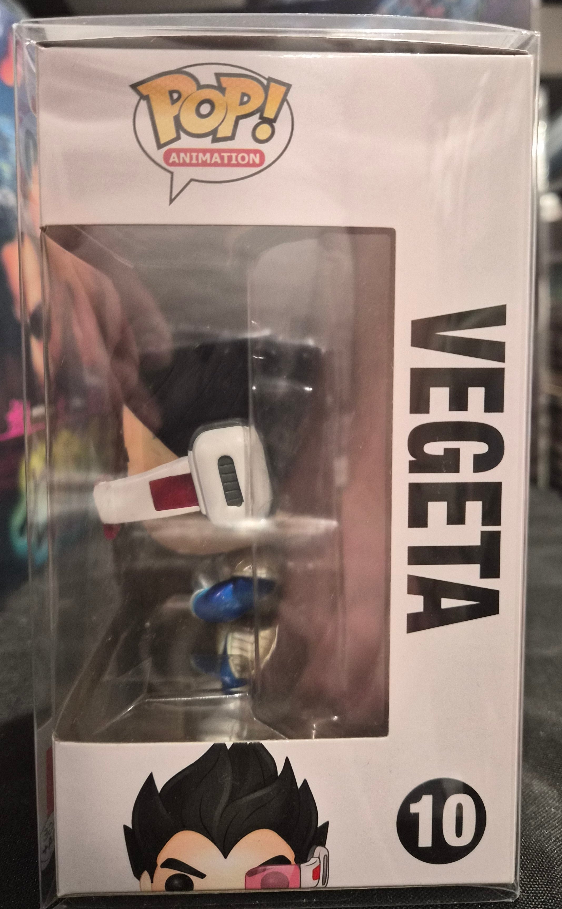 Funko Pop! Animation #10 – Dragon Ball Z Metallic Vegeta – No Sticker – New w/ Protector