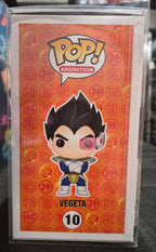 Funko Pop! Animation #10 – Dragon Ball Z Metallic Vegeta – No Sticker – New w/ Protector
