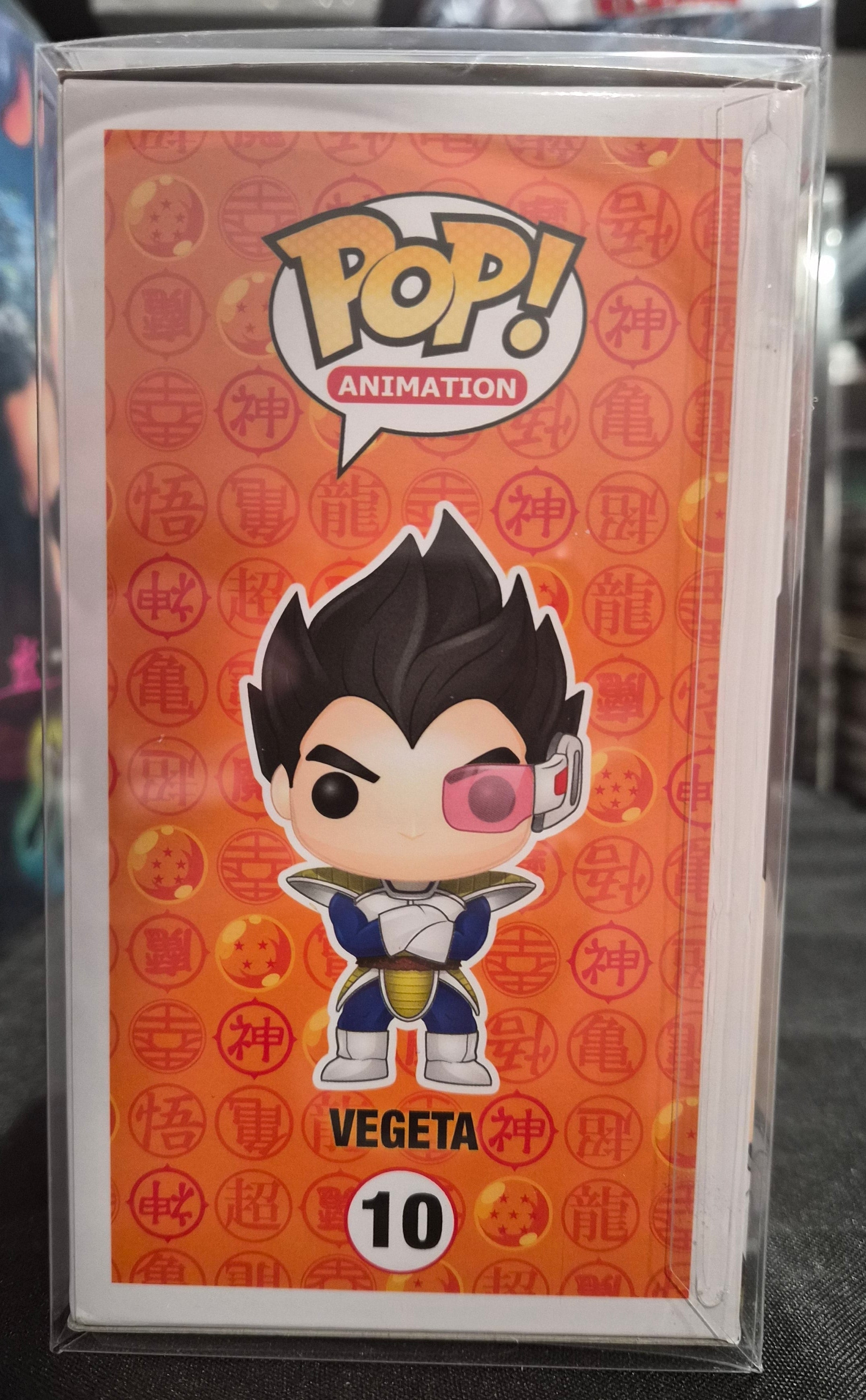 Funko Pop! Animation #10 – Dragon Ball Z Metallic Vegeta – No Sticker – New w/ Protector