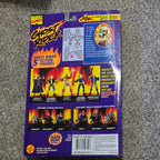 Vintage Ghost Rider Exploding Action Figure Toy Biz 1996 Glow Comic Included MOC