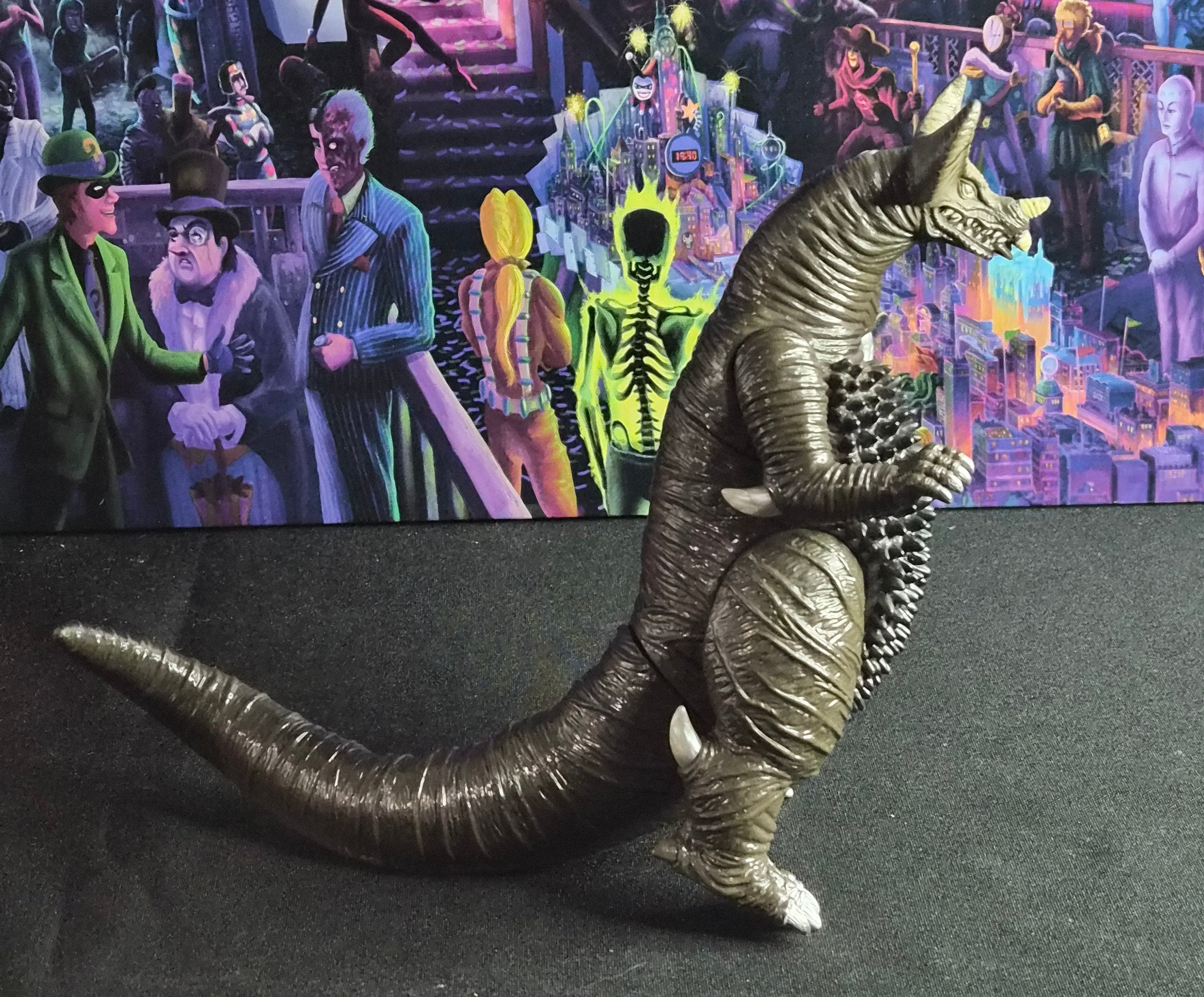 1993 Bandai Powered Gomora Sofubi Figure – Ultra Monster Series – Ultraman Kaiju Japan