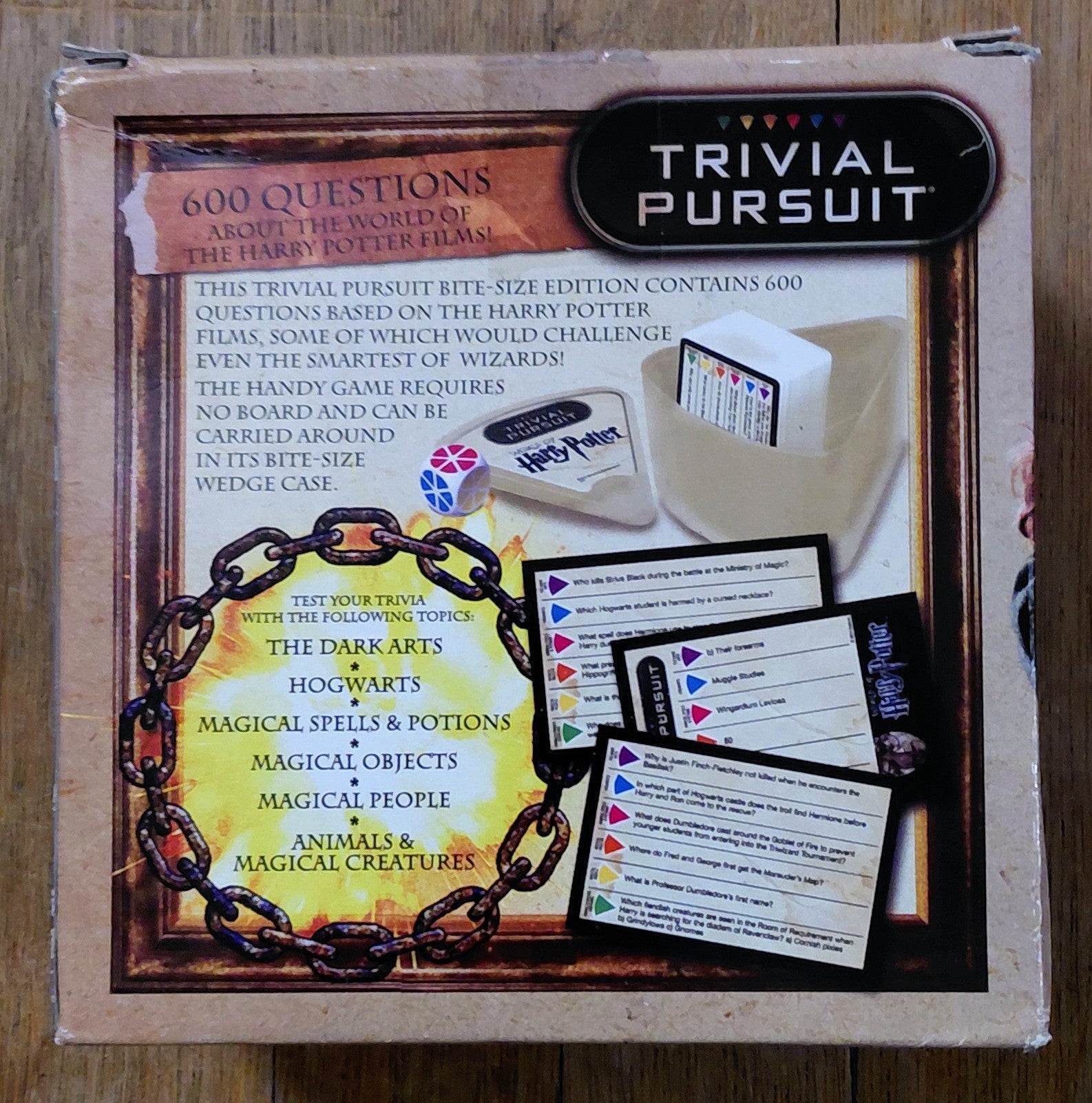Harry Potter Trivial Pursuit Game