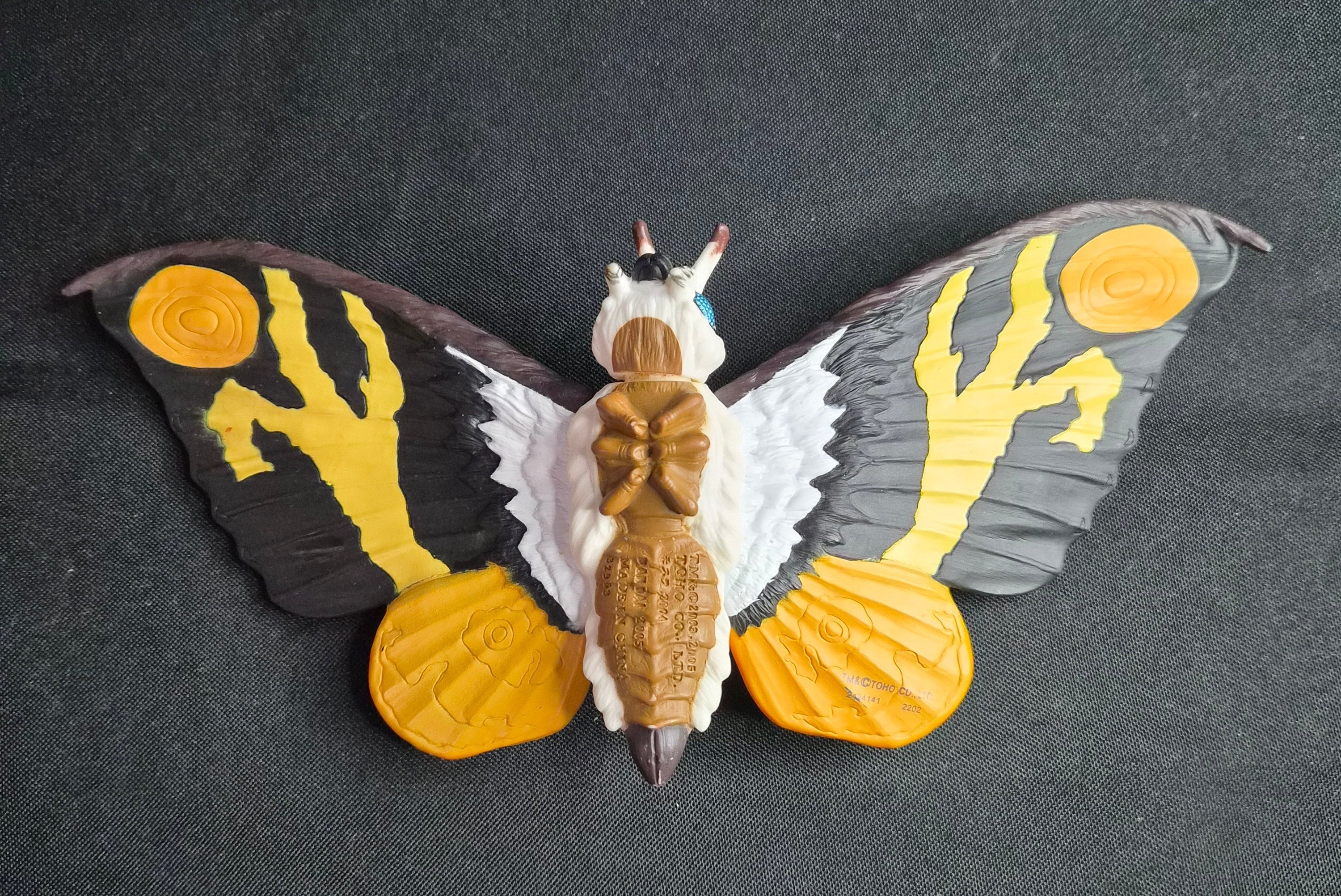 Bandai Movie Monster Series Mothra – Godzilla: Tokyo S.O.S. – 2004 Japan Sofubi Figure – Toho Kaiju
