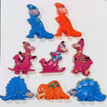 Flintstones PVC figure set - Fruity Pebbles Dinosaurs