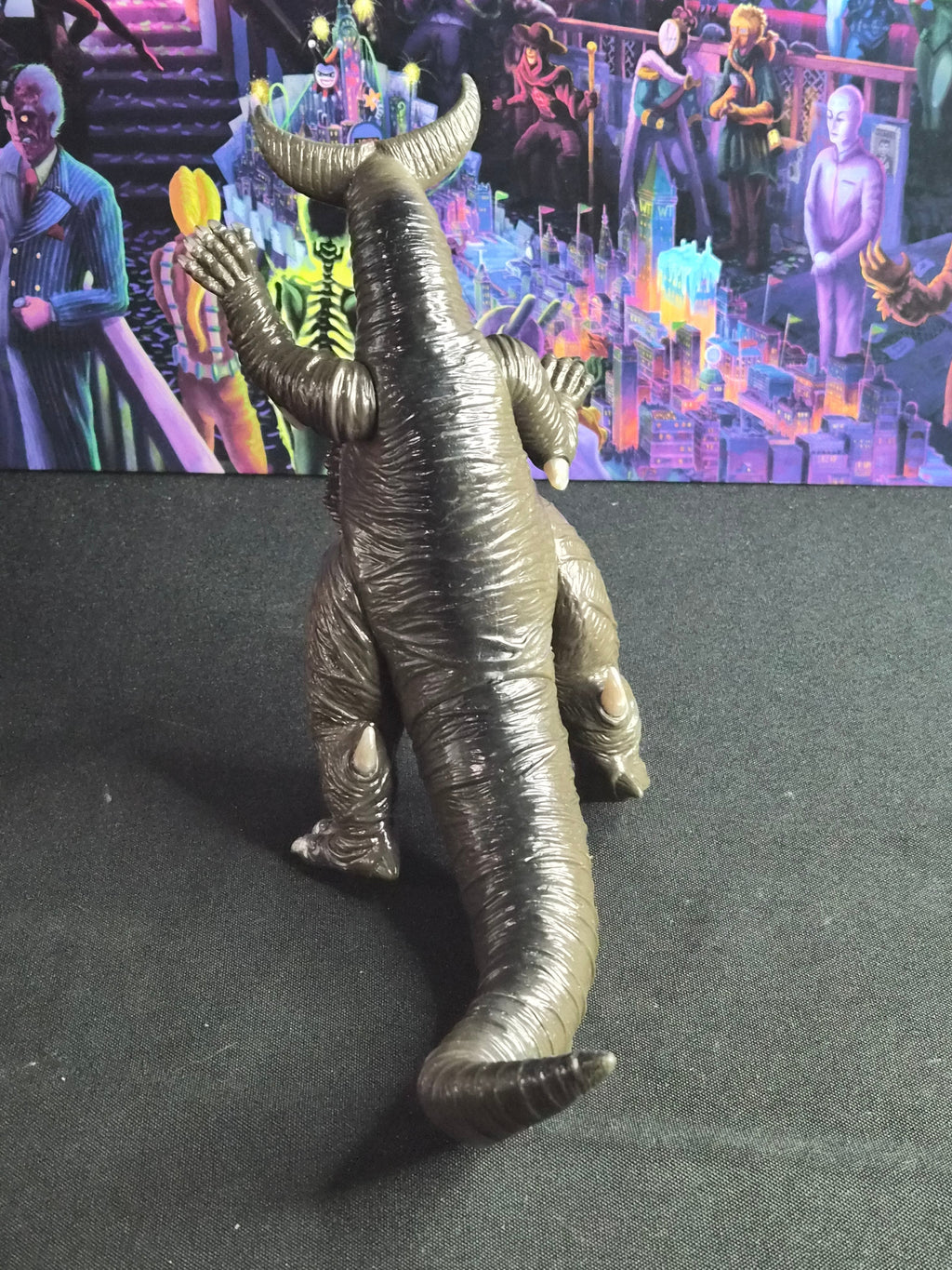 1993 Bandai Powered Gomora Sofubi Figure – Ultra Monster Series – Ultraman Kaiju Japan